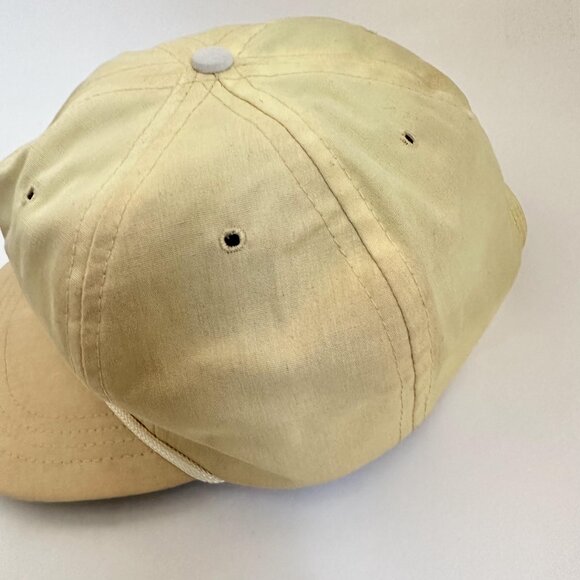 Vintage Hal Cali-Fame Newsboy Cap with Rope Adjustable Strap Hat Made In USA - Picture 13 of 14